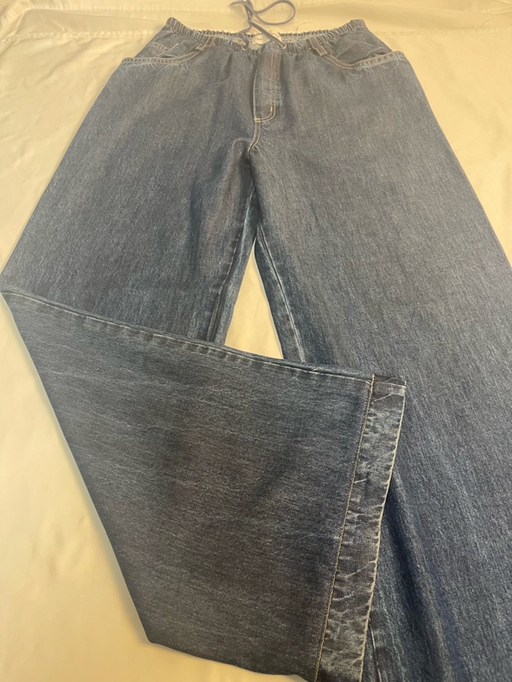 Bella Dahl Light Blue Elastic Waist Denim Shorts